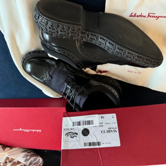 Salvatore Ferragamo Marcel Wingtip